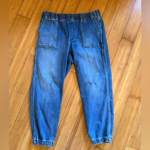 J. Crew Indigo Denim Joggers
